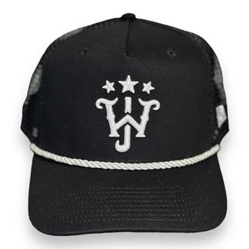 WJ Classic Black Trucker