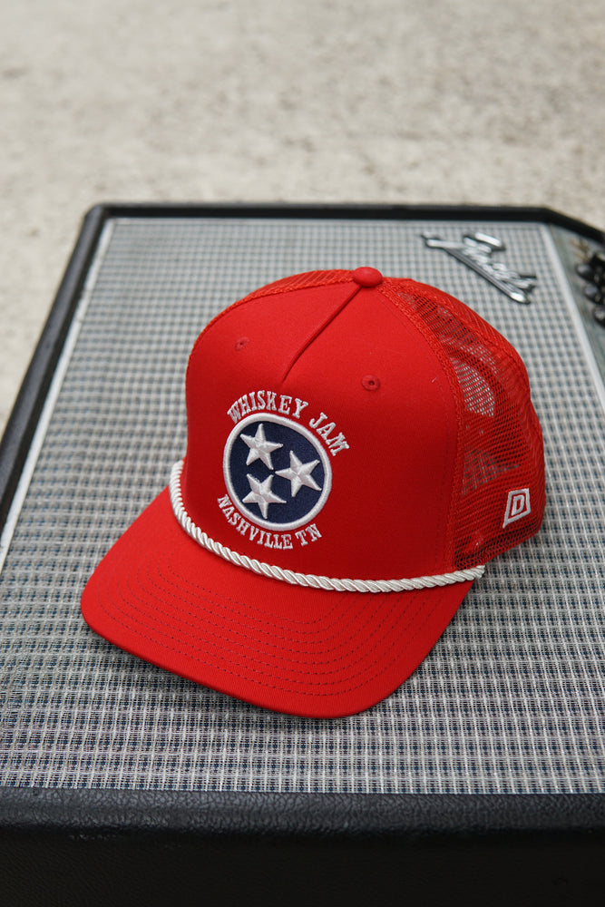 Tri-Star Mesh Trucker