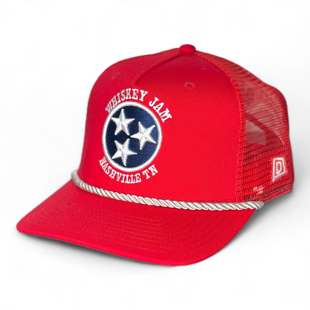 Tri-Star Mesh Trucker