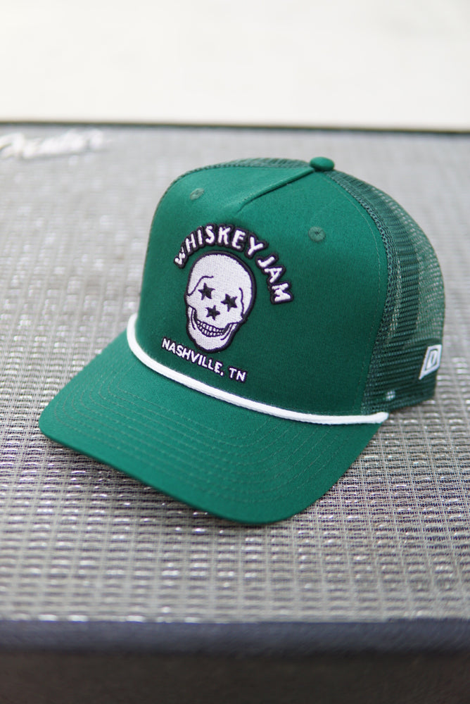 Brothers Skull Forest Green and Black