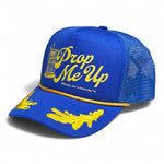 Prop Me Up Royal Blue Scrambled Eggs Foam Trucker