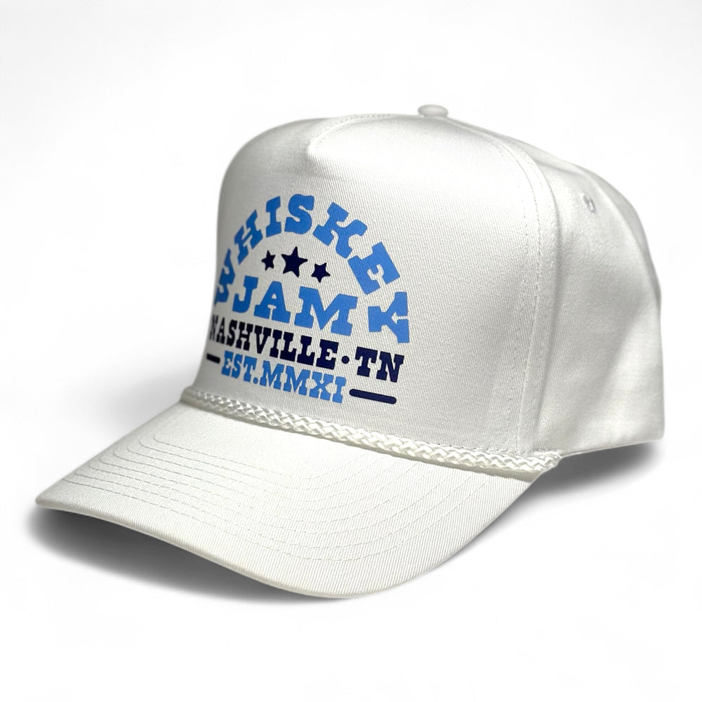 Showboat White Twill Roper