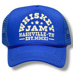 WJ Showboat Royal Blue Foam Trucker