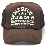 WJ Showboat Brown Foam Trucker