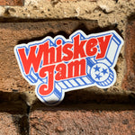 Whiskey Jam Woodcut Sticker